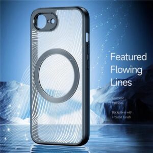 DUX DUCIS Aimo Series MagSafe Rear Case Cover for Apple iPhone 16e - Clear/ Black