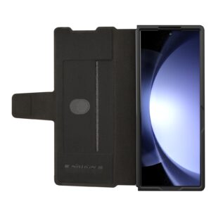 Nillkin Aoge Leather with Pen Holder Case for Samsung Galaxy Z Fold6 5G - Brown