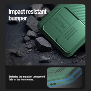 Nillkin CamShield Pro Lens Protector Case Cover for Samsung Galaxy S24 - Blue