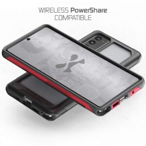 Ghostek Atomic Slim 3 Aluminum Tough Case Cover for Samsung Galaxy Note 20 & 5G - Red