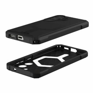 Urban Armor Gear (UAG) Essential Armor MagSafe Tough Case for Samsung Galaxy S25 - Black