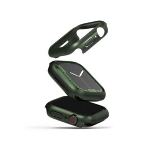 Ringke Slim Case Cover 2-pack for Apple Watch 7 (45mm)  - Clear & Deep Green