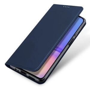 DUX DUCIS Skin Pro Faux Leather Wallet Flip Case for Samsung Galaxy A06 - Blue