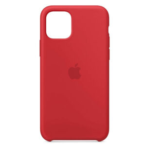 Official Apple Silicone Rear Case Cover for Apple iPhone 11 Pro - Red