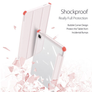 DUX DUCIS Tough Rugged Folio Case for Samsung Tab A7 Lite 8.7 (T220/T255) - Pink