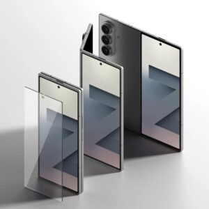 Ringke 2 Pack Easy Slide Tempered Glass Screen Protector for Samsung Galaxy Z Fold7