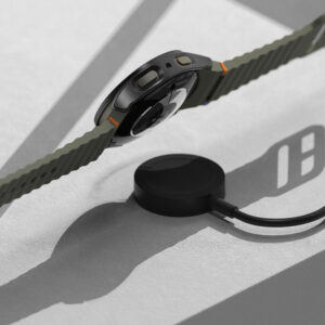 Ringke Slim Case & Tempered Glass Protector Bundle for Galaxy Watch 7 44mm - Black