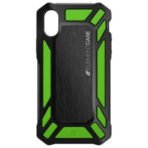 Element Case ROLL CAGE Tough Rugged Rear Cover for Apple iPhone X & XS - Green