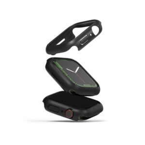 Ringke Slim Case Cover 2-pack for Apple Watch 7 (41mm) - Clear & Matte Black