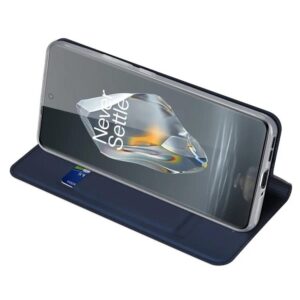 DUX DUCIS Skin Pro Faux Leather Wallet Flip Case for OnePlus Ace 3 / 12R - Blue