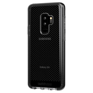 Tech21 EvoCheck Tough Rear Case Cover for Samsung Galaxy S9+ Plus - Smokey Black