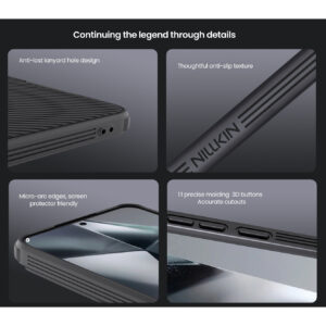 Nillkin CamShield Pro Lens Protector Case Cover for Samsung Galaxy S25 - Black