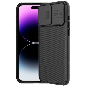 Nillkin CamShield Pro Lens Protector Case Cover for Apple iPhone 15 Pro Max - Black