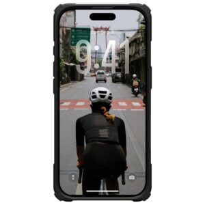 Urban Armor Gear (UAG) Plasma XTE Kickstand Tough Case for Apple iPhone 17 - Black/Orange