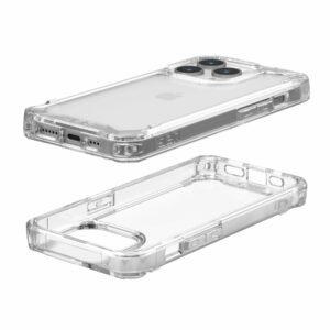 Urban Armor Gear (UAG) Plyo Tough Case Cover for Apple iPhone 15 Pro- Ice