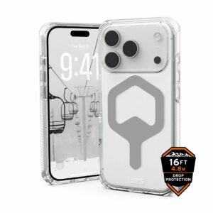 Urban Armor Gear (UAG) Plyo MagSafe Tough Case Cover for Apple iPhone 17 Pro - Ice/White