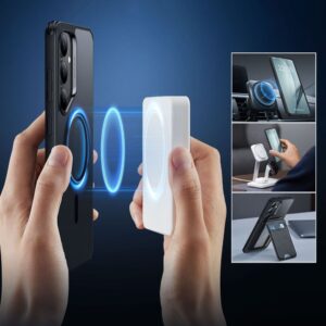 ESR Classic Hybrid Magsafe Tough Rear Case for Samung Galaxy S25+ Plus - Frosted Black