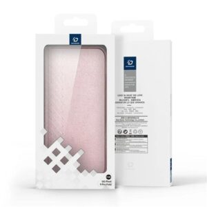 Dux Ducis Bril Leather Wallet Flip Case for Google Pixel 9 Pro Fold - Pink