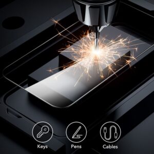 ESR 2-pack Tempered Glass Screen Protector for Apple iPhone 16 - Clear