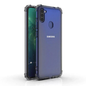 Clear Tough Rear Case for Samsung Galaxy A11 - Transparent