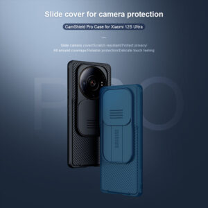 Nillkin CamShield Pro Lens Protector Case Cover for Xiaomi 12S Ultra - Black