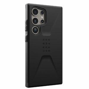 Urban Armor Gear (UAG) Civilian Tough Case for Samsung Galaxy S24 Ultra - Black