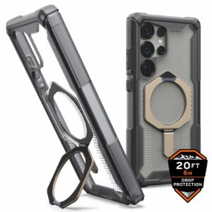 Urban Armor Gear (UAG) Plasma XTE Kickstand Tough Case for Samsung Galaxy S25 Ultra - Ash/Titanium