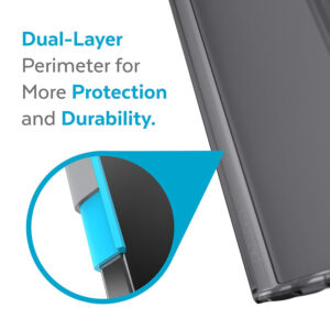 Speck® Presidio Perfect Mist Rear Case Cover for Samsung Galaxy S22 Ultra 5G - Obsidian