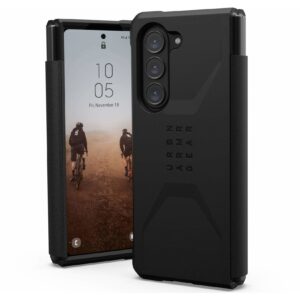 Urban Armor Gear (UAG) Civilian Tough Case for Samsung Galaxy Z Fold5 5G - Black