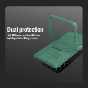 Nillkin CamShield Pro Lens Protector Magnetic Case Cover for Samsung Galaxy S24+ Plus - Green