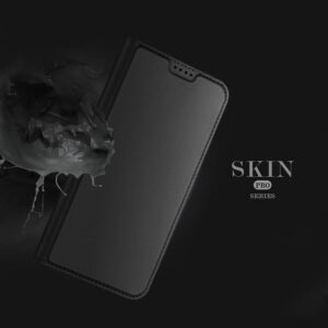 DUX DUCIS Skin Pro Faux Leather Wallet Flip Case for Samsung Galaxy Xcover 7 Pro - Black