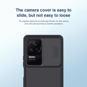 Nillkin CamShield Pro Lens Protector Case Cover for Xiaomi Redmi K50 / K50 Pro - Black