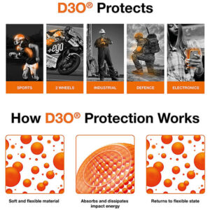 Gear4 Bayswater D3O Shockproof Tough Case for Apple iPhone 6, 7, 8, SE 2020 & SE 2022 - Clear