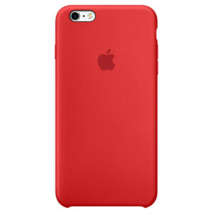 Official Apple Silicone Rear Case Cover for iPhone 6s & 6 - Red