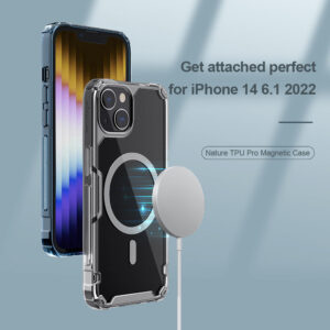 Nillkin Nature TPU Pro MagSafe Tough Case for Apple iPhone 14 & 13 - Blue