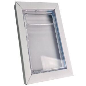 Tech21 EvoClear Tough Rear Case Cover for Google Pixel Fold - Transparent