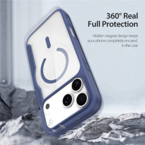 DUX DUCIS Skin X Pro MagSafe Flip Wallet Case for Apple iPhone 17 Pro Max - Blue