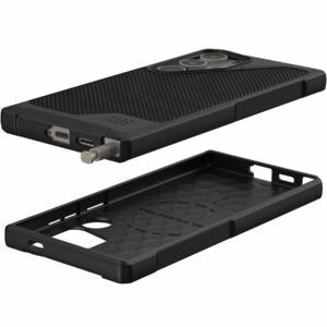 Urban Armor Gear (UAG) Metropolis LT MagSafe Case for Samsung Galaxy S24 Ultra - Kevlar Black