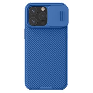 Nillkin CamShield Pro Lens Protector Case Cover for Apple iPhone 15 Pro Max - Blue