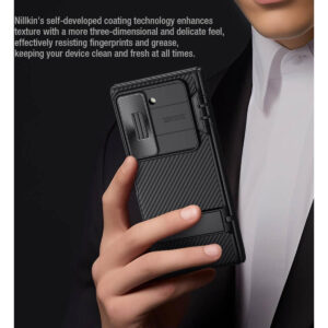 Nillkin CamShield Camera Lens Protector Kickstand Case for Samsung Galaxy Z Fold6 5G - Black