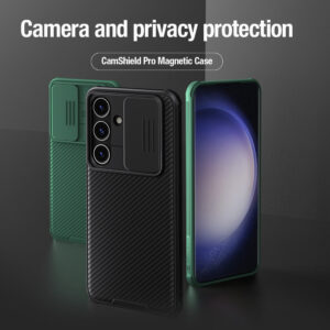 Nillkin CamShield Pro Lens Protector Magnetic Case Cover for Samsung Galaxy S24 - Black