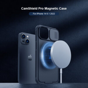 Nillkin CamShield Pro MagSafe Lens Protector Case for iPhone 14 - Blue