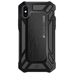Element Case ROLL CAGE Tough Rugged Rear Cover for Apple iPhone X & XS - Black