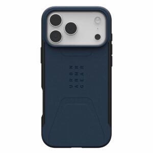Urban Armor Gear (UAG) Civilian MagSafe Tough Case for Apple iPhone 17 Pro Max - Mallard Blue