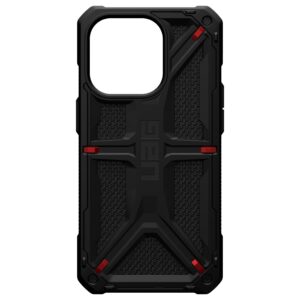 Urban Armor Gear (UAG) Monarch Tough Rugged Case for Apple iPhone 14 Pro - KEVLAR Black