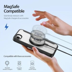 DUX DUCIS Skin X Pro Magnetic Flip Wallet Case for Apple iPhone 16e - Black