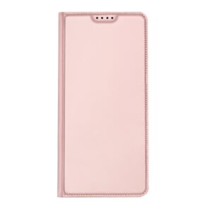 DUX DUCIS Skin Pro Faux Leather Wallet Flip Case for Samsung Galaxy S23+ (Plus) - Rose Gold
