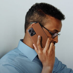 Dux Ducis SKIN X2 Tough Rugged Flip Wallet Case Redmi Note 12 Pro Plus(+) 5G - Brown