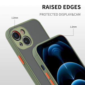 Armoured™ Camera Shield Lite Case Cover for iPhone 14 & 13 - Lavender / Blue