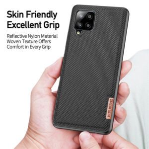 DUX DUCIS Fino Series Premium Rear Case Cover for Samsung Galaxy A42 5G - Black